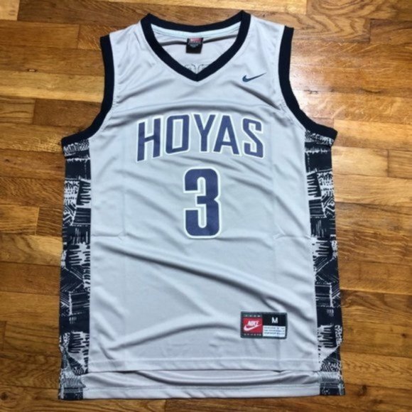 nike allen iverson georgetown jersey